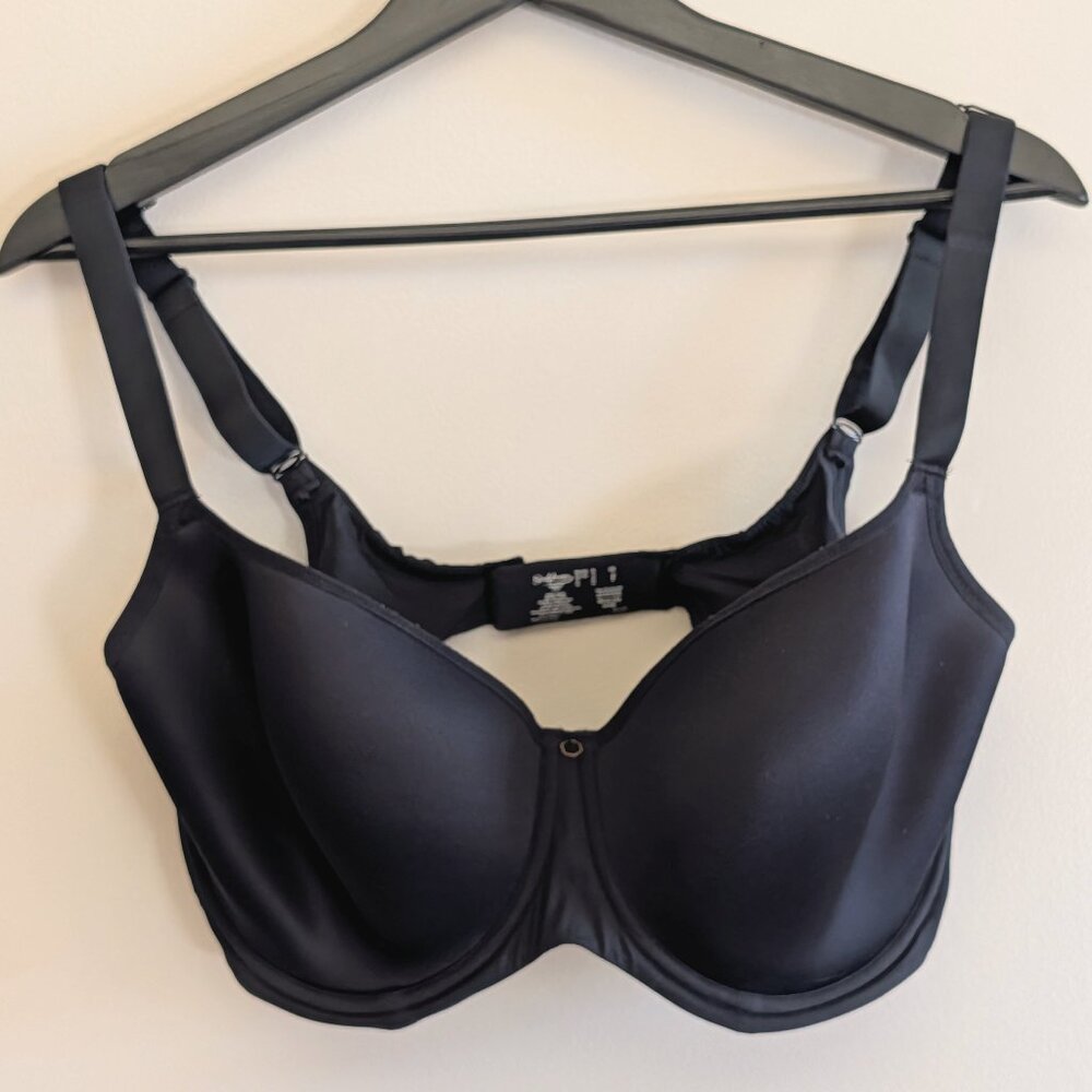 Sculptresse by Panache Elegance Spacer T-Shirt Bra, Black | 36F (UK) / 36G (US)